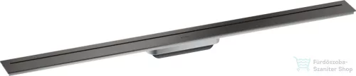 Hansgrohe AXOR DRAIN 100 cm-es zuhanyfolyóka alaptest nélkül,szálcsiszolt fekete króm 42523340