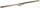 Hansgrohe AXOR DRAIN 120 cm-es zuhanyfolyóka alaptest nélkül,szálcsiszolt bronz 42524140