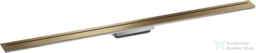 Hansgrohe AXOR DRAIN 120 cm-es zuhanyfolyóka alaptest nélkül,szálcsiszolt bronz 42524140
