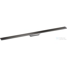   Hansgrohe AXOR DRAIN 120 cm-es zuhanyfolyóka alaptest nélkül,szálcsiszolt fekete króm 42524340