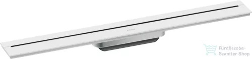 Hansgrohe AXOR DRAIN falhoz illeszthető 70 cm-es zuhanyfolyóka alaptest nélkül,matt fehér 42525700