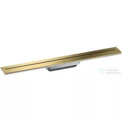   Hansgrohe AXOR DRAIN falhoz illeszthető 70 cm-es zuhanyfolyóka alaptest nélkül,polírozott arany hatású 42525990