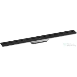   Hansgrohe AXOR DRAIN falhoz illeszthető 80 cm-es zuhanyfolyóka alaptest nélkül,matt fekete 42526670