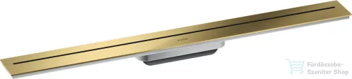 Hansgrohe AXOR DRAIN falhoz illeszthető 80 cm-es zuhanyfolyóka alaptest nélkül,polírozott arany hatású 42526990