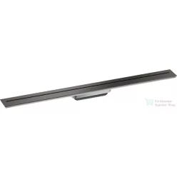   Hansgrohe AXOR DRAIN falhoz illeszthető 90 cm-es zuhanyfolyóka alaptest nélkül,szálcsiszolt fekete króm 42527340