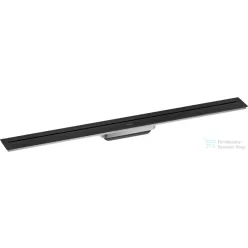   Hansgrohe AXOR DRAIN falhoz illeszthető 90 cm-es zuhanyfolyóka alaptest nélkül,matt fekete 42527670