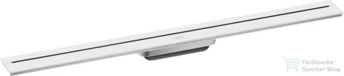 Hansgrohe AXOR DRAIN falhoz illeszthető 90 cm-es zuhanyfolyóka alaptest nélkül,matt fehér 42527700