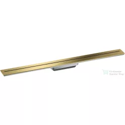   Hansgrohe AXOR DRAIN falhoz illeszthető 90 cm-es zuhanyfolyóka alaptest nélkül,polírozott arany hatású 42527990