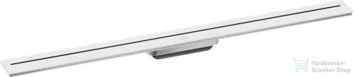 Hansgrohe AXOR DRAIN falhoz illeszthető 100 cm-es zuhanyfolyóka alaptest nélkül,matt fehér 42528700