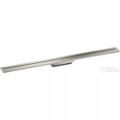   Hansgrohe AXOR DRAIN falhoz illeszthető 100 cm-es zuhanyfolyóka alaptest nélkül,szálcsiszolt rozsdamentes acél 42528800