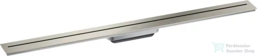 Hansgrohe AXOR DRAIN falhoz illeszthető 100 cm-es zuhanyfolyóka alaptest nélkül,szálcsiszolt rozsdamentes acél 42528800