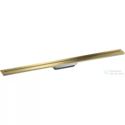   Hansgrohe AXOR DRAIN falhoz illeszthető 100 cm-es zuhanyfolyóka alaptest nélkül,polírozott arany hatású 42528990