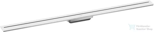 Hansgrohe AXOR DRAIN falhoz illeszthető 120 cm-es zuhanyfolyóka alaptest nélkül,matt fehér 42529700