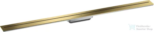 Hansgrohe AXOR DRAIN falhoz illeszthető 120 cm-es zuhanyfolyóka alaptest nélkül,polírozott arany hatású 42529990