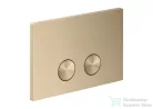 Hansgrohe AXOR FLUSH PLATE nyomólap Geberit Sigma tartályhoz, szálcsiszolt bronz 42530140