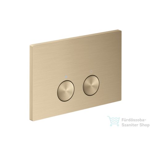 Hansgrohe AXOR FLUSH PLATE nyomólap Geberit Sigma tartályhoz, szálcsiszolt bronz 42530140