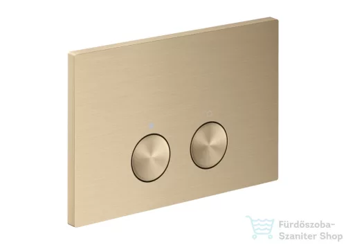 Hansgrohe AXOR FLUSH PLATE nyomólap Geberit Sigma tartályhoz, szálcsiszolt bronz 42530140
