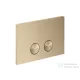 Hansgrohe AXOR FLUSH PLATE nyomólap Geberit Sigma tartályhoz, szálcsiszolt bronz 42530140