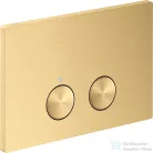 Hansgrohe AXOR FLUSH PLATE nyomólap Geberit Sigma tartályhoz, szálcsiszolt arany hatású 42530250