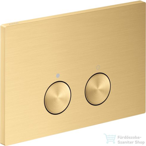 Hansgrohe AXOR FLUSH PLATE nyomólap Geberit Sigma tartályhoz, szálcsiszolt arany hatású 42530250