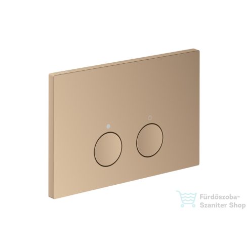 Hansgrohe AXOR FLUSH PLATE nyomólap Geberit Sigma tartályhoz, polírozott vörös arany hatású 42530300