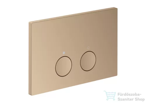 Hansgrohe AXOR FLUSH PLATE nyomólap Geberit Sigma tartályhoz, polírozott vörös arany hatású 42530300