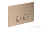 Hansgrohe AXOR FLUSH PLATE nyomólap Geberit Sigma tartályhoz, szálcsiszolt vörös arany hatású 42530310