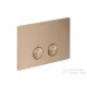 Hansgrohe AXOR FLUSH PLATE nyomólap Geberit Sigma tartályhoz, szálcsiszolt vörös arany hatású 42530310