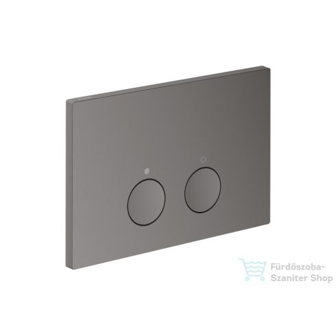 Hansgrohe AXOR FLUSH PLATE nyomólap Geberit Sigma tartályhoz, polírozott fekete króm 42530330