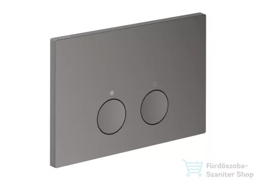 Hansgrohe AXOR FLUSH PLATE nyomólap Geberit Sigma tartályhoz, polírozott fekete króm 42530330