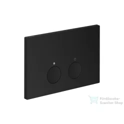   Hansgrohe AXOR FLUSH PLATE nyomólap Geberit Sigma tartályhoz, matt fekete 42530670