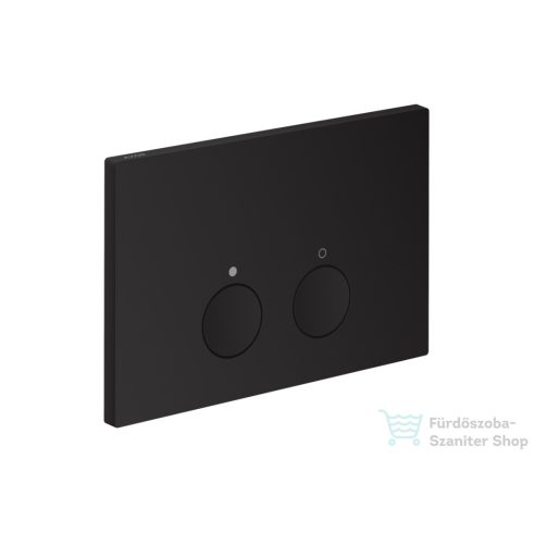 Hansgrohe AXOR FLUSH PLATE nyomólap Geberit Sigma tartályhoz, matt fekete 42530670