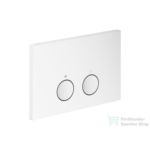 Hansgrohe AXOR FLUSH PLATE nyomólap Geberit Sigma tartályhoz, matt fehér 42530700