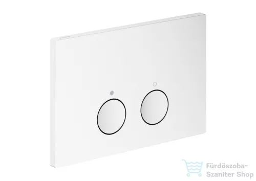 Hansgrohe AXOR FLUSH PLATE nyomólap Geberit Sigma tartályhoz, matt fehér 42530700