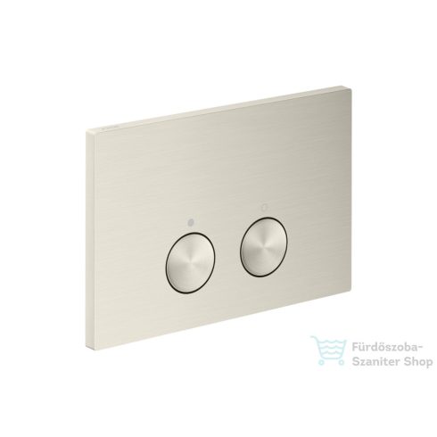 Hansgrohe AXOR FLUSH PLATE nyomólap Geberit Sigma tartályhoz, rozsdamentes acél hatású 42530800