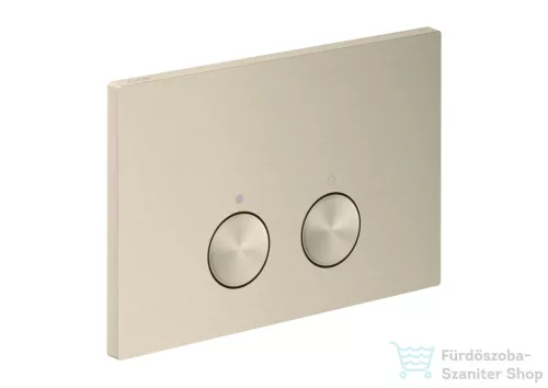 Hansgrohe AXOR FLUSH PLATE nyomólap Geberit Sigma tartályhoz, szálcsiszolt nikkel 42530820