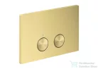Hansgrohe AXOR FLUSH PLATE nyomólap Geberit Sigma tartályhoz, szálcsiszolt sárgaréz 42530950