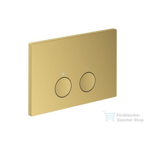 Hansgrohe AXOR FLUSH PLATE nyomólap Geberit Sigma tartályhoz, polírozott arany hatású 42530990
