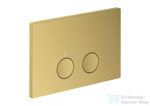 Hansgrohe AXOR FLUSH PLATE nyomólap Geberit Sigma tartályhoz, polírozott arany hatású 42530990