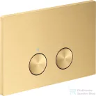 Hansgrohe AXOR FLUSH PLATE nyomólap, szálcsiszolt arany hatású 42531250