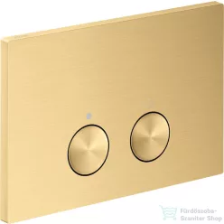   Hansgrohe AXOR FLUSH PLATE nyomólap, szálcsiszolt arany hatású 42531250
