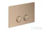 Hansgrohe AXOR FLUSH PLATE nyomólap, szálcsiszolt vörös arany hatású 42531310