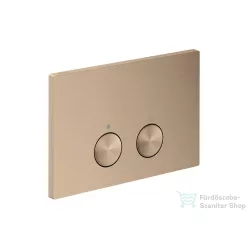   Hansgrohe AXOR FLUSH PLATE nyomólap, szálcsiszolt vörös arany hatású 42531310