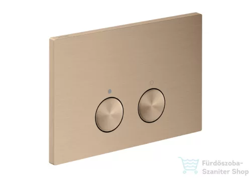 Hansgrohe AXOR FLUSH PLATE nyomólap, szálcsiszolt vörös arany hatású 42531310