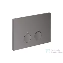   Hansgrohe AXOR FLUSH PLATE nyomólap, polírozott fekete króm 42531330