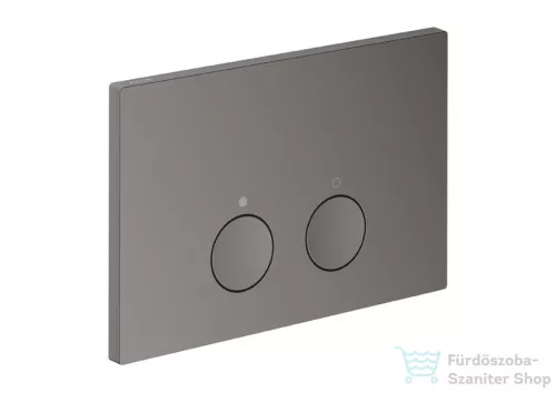 Hansgrohe AXOR FLUSH PLATE nyomólap, polírozott fekete króm 42531330