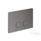 Hansgrohe AXOR FLUSH PLATE nyomólap, polírozott fekete króm 42531330