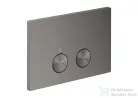 Hansgrohe AXOR FLUSH PLATE nyomólap, szálcsiszolt fekete króm 42531340