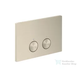   Hansgrohe AXOR FLUSH PLATE nyomólap, szálcsiszolt nikkel 42531820