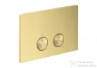 Hansgrohe AXOR FLUSH PLATE nyomólap, szálcsiszolt sárgaréz 42531950